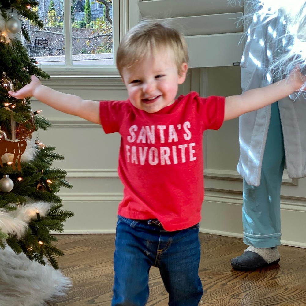Santa’s Favorite Red Toddler Shirt